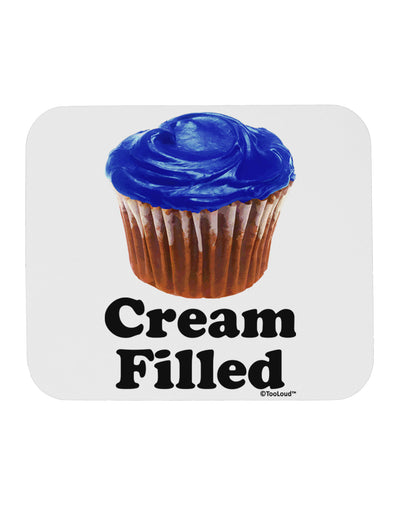 Cream Filled Blue Cupcake Design Mousepad by TooLoud-TooLoud-White-Davson Sales