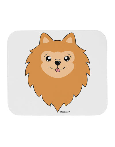 Cute Pomeranian Dog Mousepad by TooLoud-TooLoud-White-Davson Sales