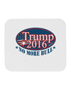 Trump No More Bull Mousepad-TooLoud-White-Davson Sales