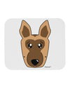 Cute German Shepherd Dog Mousepad by TooLoud-TooLoud-White-Davson Sales