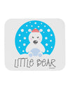 Matching Polar Bear Family - Little Bear Mousepad by TooLoud-TooLoud-White-Davson Sales