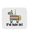 I'd Hit it - Funny Pinata Design Mousepad by TooLoud-Coasters-TooLoud-White-Davson Sales