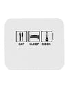 Eat Sleep Rock Design Mousepad by TooLoud-TooLoud-White-Davson Sales