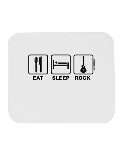 Eat Sleep Rock Design Mousepad by TooLoud-TooLoud-White-Davson Sales