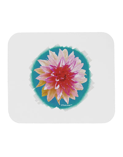 Watercolor Flower Mousepad-TooLoud-White-Davson Sales