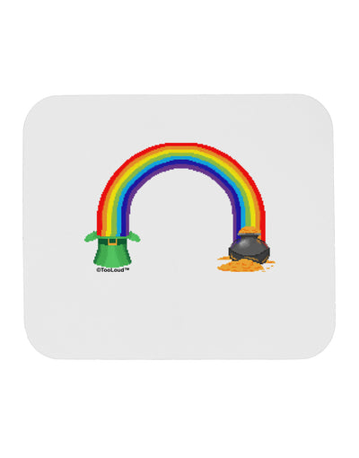 Pixel Pot of Gold Mousepad-TooLoud-White-Davson Sales