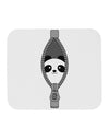 Funny Panda Peeking Out of Zipper Mousepad by TooLoud-TooLoud-White-Davson Sales