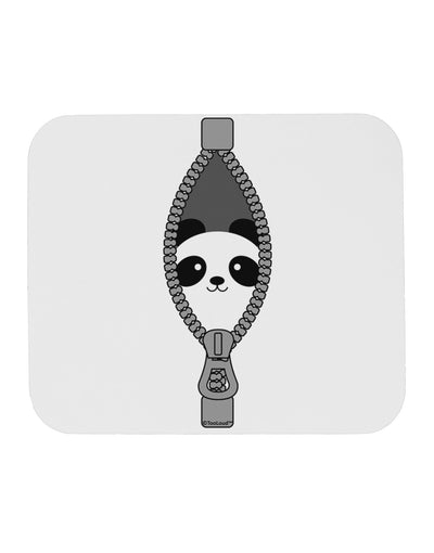 Funny Panda Peeking Out of Zipper Mousepad by TooLoud-TooLoud-White-Davson Sales