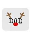 Matching Family Christmas Design - Reindeer - Dad Mousepad by TooLoud-TooLoud-White-Davson Sales