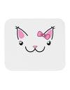 Kyu-T Ears - Kawaia the Cute Girl Critter Mousepad-TooLoud-White-Davson Sales