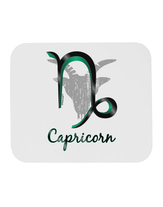 Capricorn Symbol Mousepad-TooLoud-White-Davson Sales