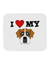 I Heart My - Cute Boxer Dog Mousepad by TooLoud-TooLoud-White-Davson Sales