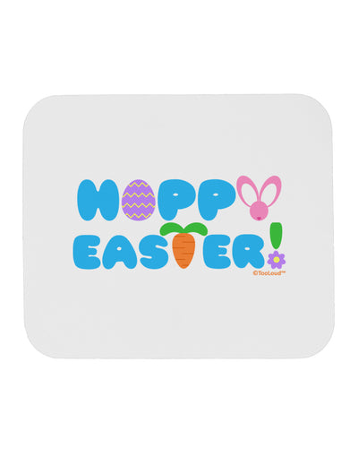 Cute Decorative Hoppy Easter Design Mousepad by TooLoud-TooLoud-White-Davson Sales