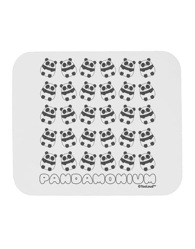 Pandamonium Pandas Mousepad by TooLoud-TooLoud-White-Davson Sales