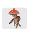 Cat with Sombrero and Sunglasses Mousepad by TooLoud-TooLoud-White-Davson Sales