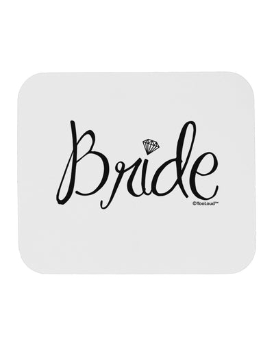 Bride Design - Diamond Mousepad-TooLoud-White-Davson Sales