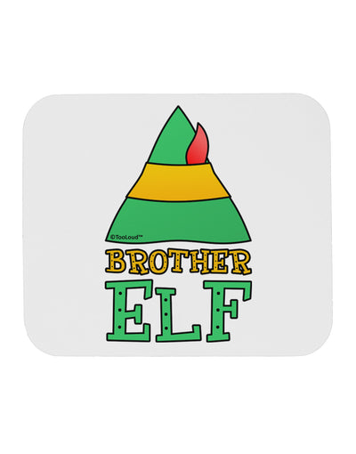 Matching Christmas Design - Elf Family - Brother Elf Mousepad by TooLoud-TooLoud-White-Davson Sales