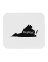 Virginia - United States Shape Mousepad by TooLoud-TooLoud-White-Davson Sales