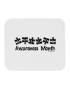 Autism Awareness Month - Puzzle Pieces Mousepad by TooLoud-TooLoud-White-Davson Sales