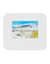 CO Snow Scene Watercolor Mousepad-TooLoud-White-Davson Sales