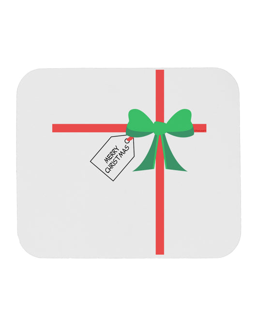 Merry Christmas Present Gift Mousepad-TooLoud-White-Davson Sales