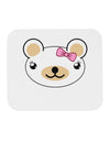 Kyu-T Head - Day Beartholomea Girl Teddy Bear Mousepad-TooLoud-White-Davson Sales