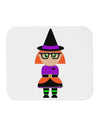 Cute Witch Halloween Mousepad-TooLoud-White-Davson Sales