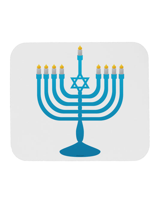 Hanukkah Menorah Mousepad-TooLoud-White-Davson Sales