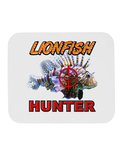 Lionfish Hunter Mousepad-TooLoud-White-Davson Sales