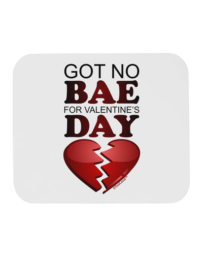 No Bae For Valentine's Day Mousepad-TooLoud-White-Davson Sales