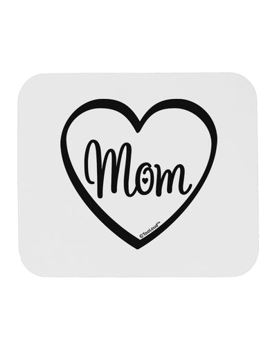 Mom Heart Design Mousepad by TooLoud-TooLoud-White-Davson Sales