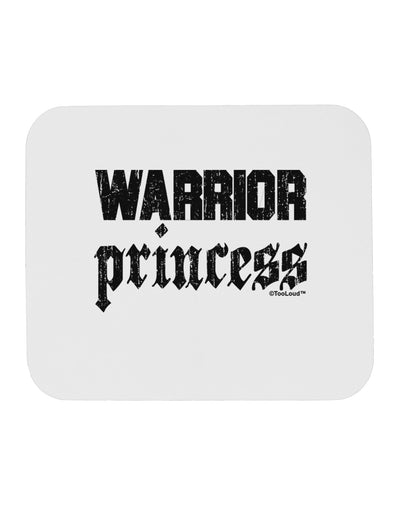 Warrior Princess Script Mousepad-TooLoud-White-Davson Sales