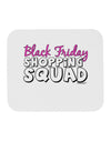 Black Friday Shopping Squad Mousepad-TooLoud-White-Davson Sales