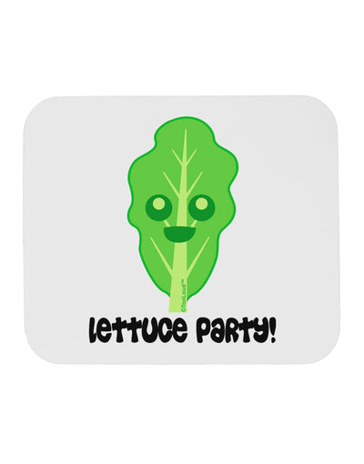 Cute Lettuce - Lettuce Party Mousepad by TooLoud-TooLoud-White-Davson Sales