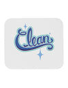 Clean Text Mousepad-TooLoud-White-Davson Sales