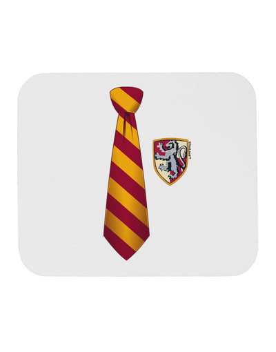 TooLoud Wizard Tie Red and Yellow Mousepad-TooLoud-White-Davson Sales