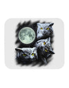 Three Owls and Moon Mousepad-TooLoud-White-Davson Sales