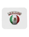 Soccer Ball Flag - Mexico Mousepad-TooLoud-White-Davson Sales