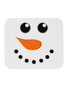 Snowman Face Christmas Mousepad-TooLoud-White-Davson Sales