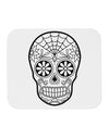 Color Your Own Dia de los Muertos Calavera Mousepad-TooLoud-White-Davson Sales