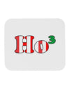 Ho Ho Ho Math Christmas Mousepad-TooLoud-White-Davson Sales