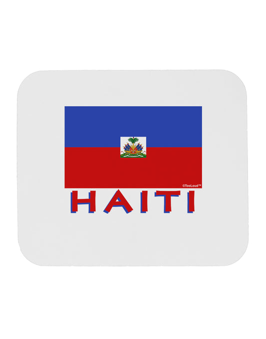 Haiti Flag Mousepad by TooLoud-TooLoud-White-Davson Sales