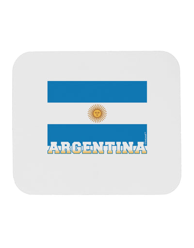 Argentina Flag Mousepad-TooLoud-White-Davson Sales