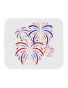 Patriotic Fireworks with Bursting Stars Mousepad by TooLoud-TooLoud-White-Davson Sales