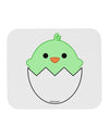 Cute Hatching Chick - Green Mousepad by TooLoud-TooLoud-White-Davson Sales