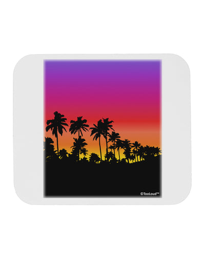 Palm Trees and Sunset Design Mousepad by TooLoud-TooLoud-White-Davson Sales