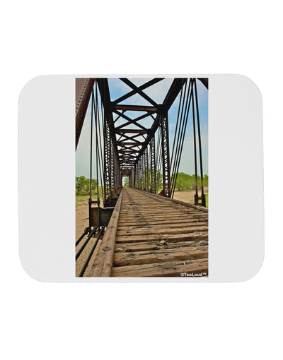 Colorado Landscape Bridge Mousepad-TooLoud-White-Davson Sales