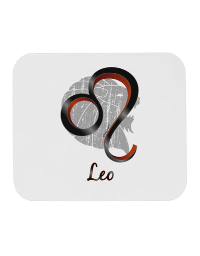 Leo Symbol Mousepad-TooLoud-White-Davson Sales