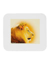 Lion Watercolor 3 Mousepad-TooLoud-White-Davson Sales