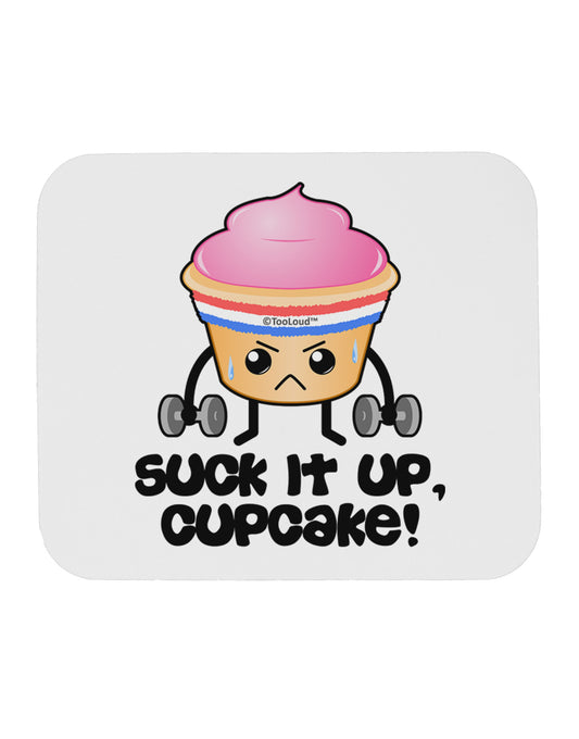 Suck It Up Cupcake Design Mousepad by TooLoud-TooLoud-White-Davson Sales